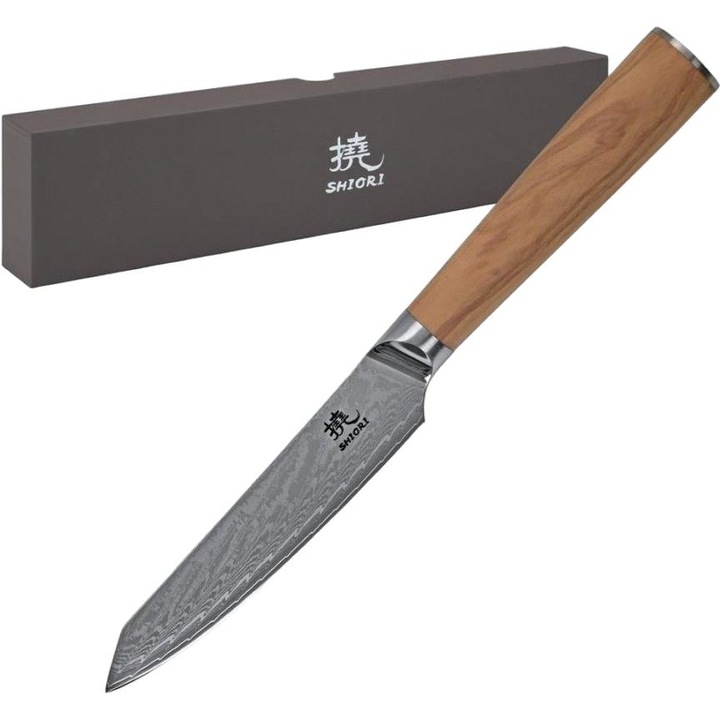 Cutit de otel, Shiori Oribu Muro, 11.6 cm, Otel