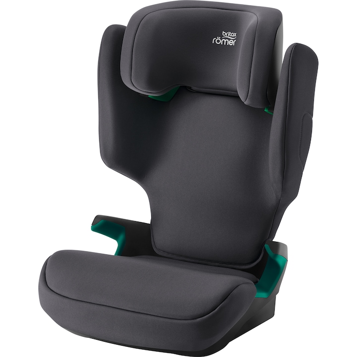 Britax Romer Adventure Plus 2 autós gyerekülés, 3.5-12 éves korig, 100-150 cm, 15-36 kg, ADAC tesztelt, Szürke