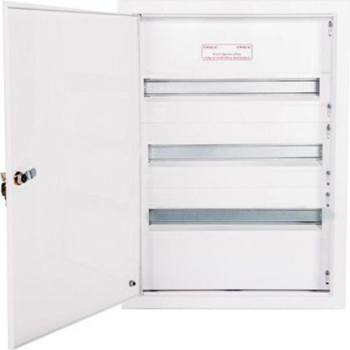Tablou electric, Alfako, 3x20, IP40, Incastrat, Alb