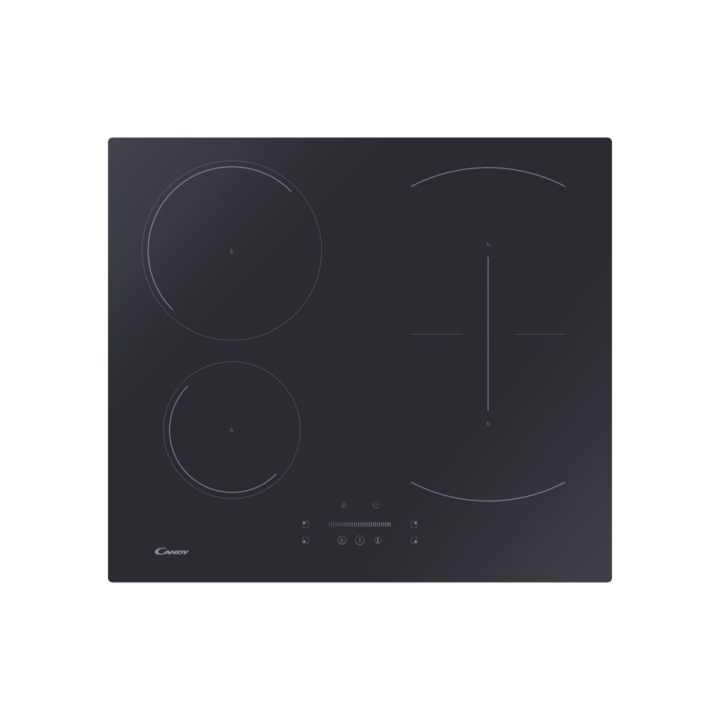 Candy CTP6SC4/E1 Fekete Beépített 59 cm Zónás indukciós főzőlap 4 zóna (33803085)