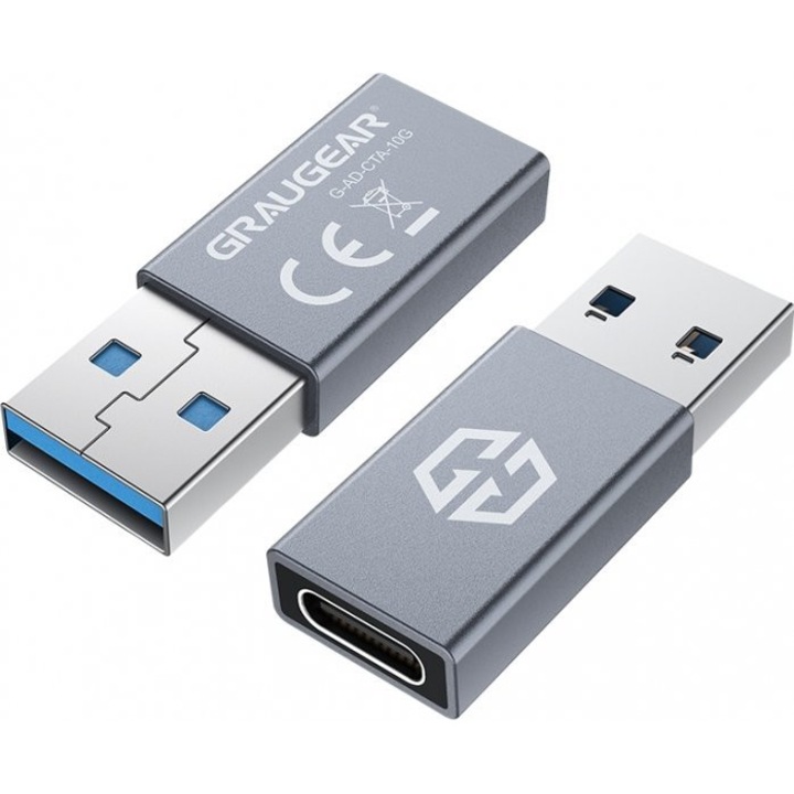 Adaptor USB Graugear, USB-C la USB-A