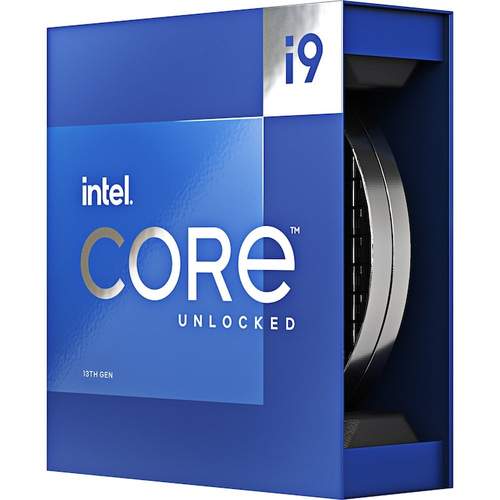 Processzor, Intel, CPU CORE I9-13900K, kék