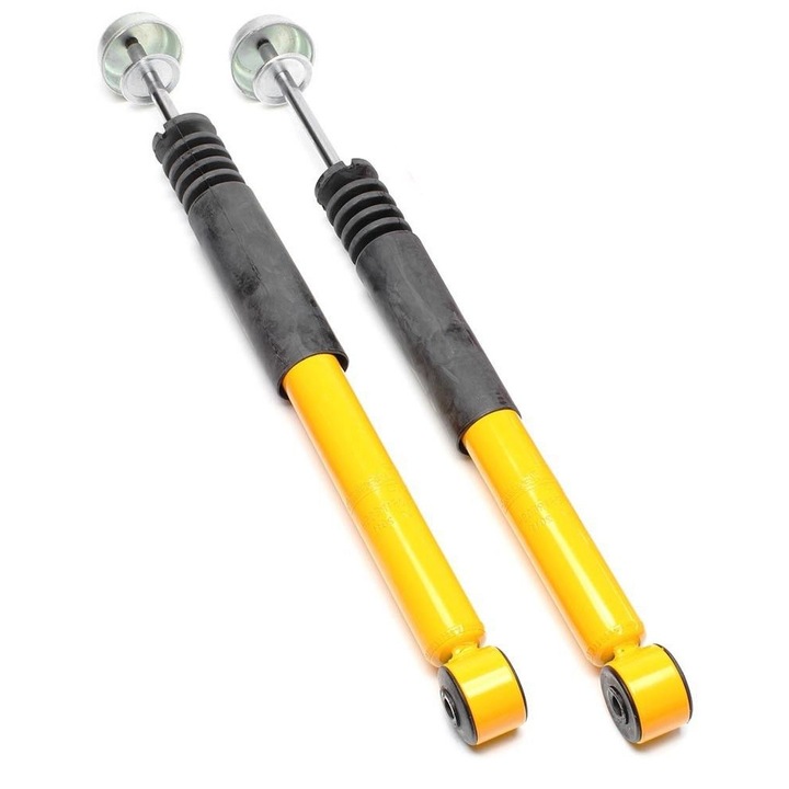 2 db sport hátsó lengéscsillapító készlet Renault Clio 2 II 98-hoz, Technix, sárga/fekete