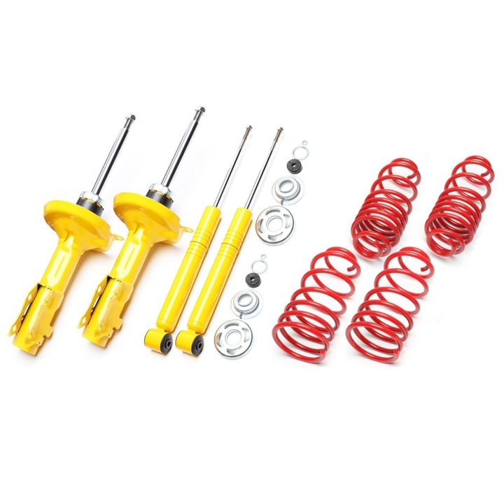 Ta Technix ültetőrugó készlet VW Polo 1999-2001-hez, Multicolor