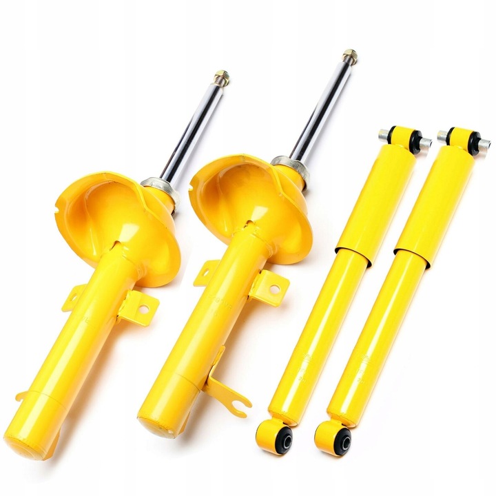 2 db sport lengéscsillapító készlet elöl/hátul Ford Focus 1 98-05, Technix, sárga