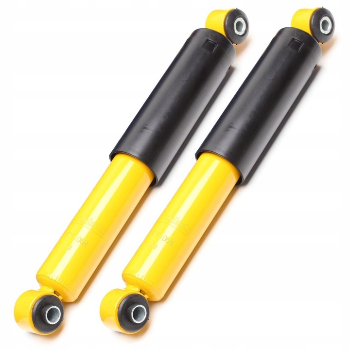 2db hátsó sport lengéscsillapító készlet Fiat Panda 2-hez, Technix, sárga/fekete