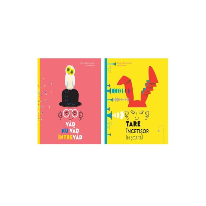 Pachet Stiinta pe intelesul copiilor (Vad, nu vad, intrevad, Tare, incetisor, in soapta), Editura ARTHUR