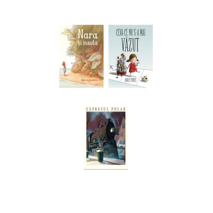 Pachet Genius (Nara si insula, Expresul Polar, Ceva ce nu s-a mai vazut), VLAD SI CARTEA CU GENIUS