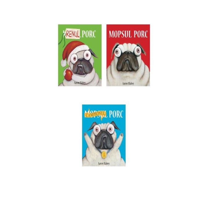 Pachet Mopsul Porc ( 3 volume), Aaron Blabey, Genius