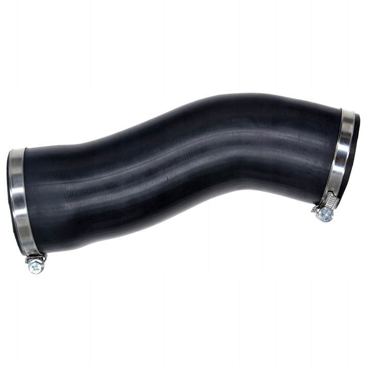 Intercooler légtömlő, ProParts Krawczyk, gumi, Fiat Ducato kompatibilis, fekete/ezüst