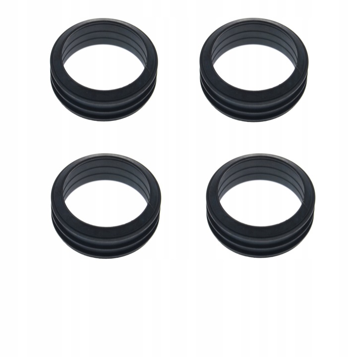 Set 4 garnituri, ProParts Krawczyk, Cauciuc, Compatibil cu Golf IV, Negru