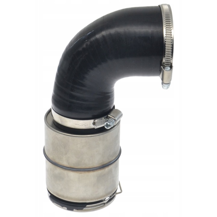 Маркуч за въздух на интеркулера, ProParts Krawczyk, полимер, съвместим с Renault Master, черен/сив