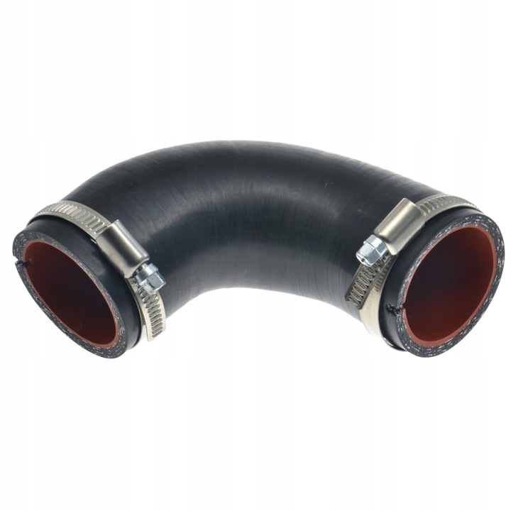 Intercooler légtömlő, ProParts Krawczyk, polimer, Fiat Ducato kompatibilis, fekete