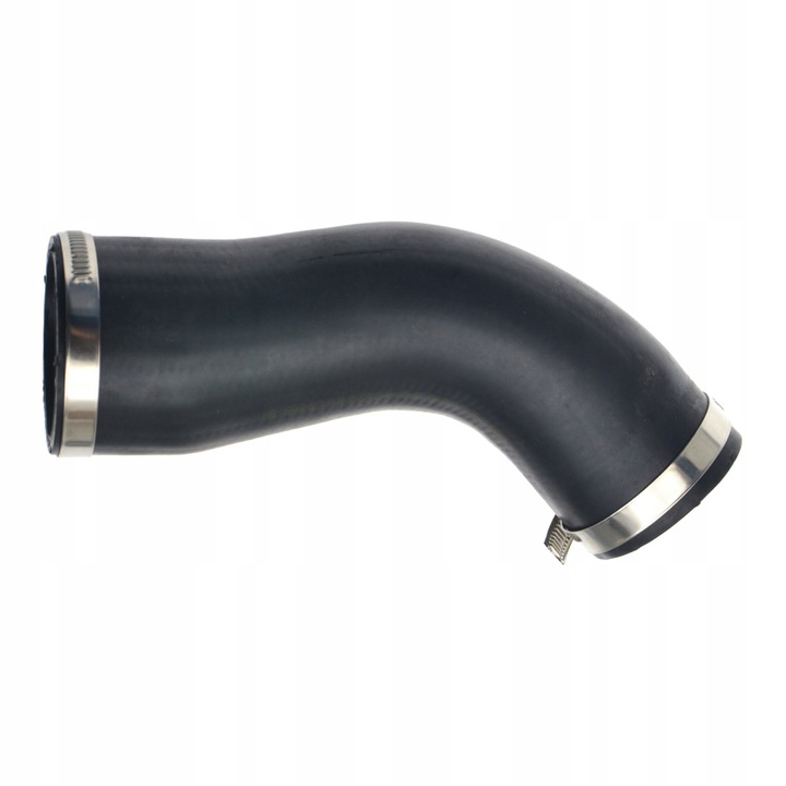 Въздушен маркуч за интеркулер, ProParts Krawczyk, гума, съвместим с Ford Kuga, черен/сребрист