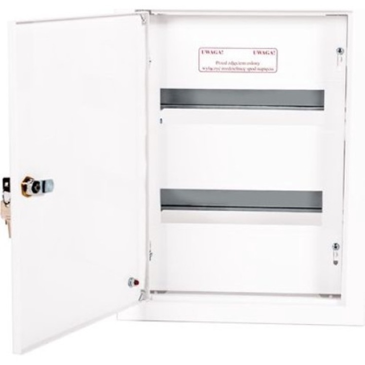 Tablou electric, Alfako, 2x12, IP40, Alb