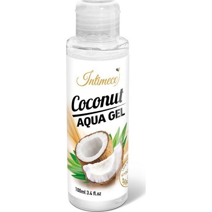 Gel hidratant intim, Intimeco Coconut, 100ml, incolor