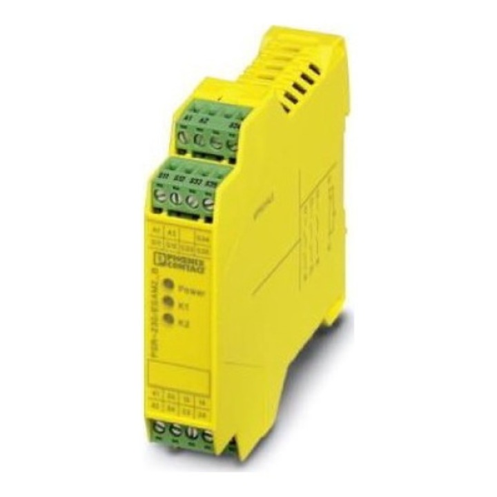 Modul robotica Phoenix PSR-SCP-230AC/ESAM2/3X1/1X2/B, verde, galben, 22,5x114,5x99mm