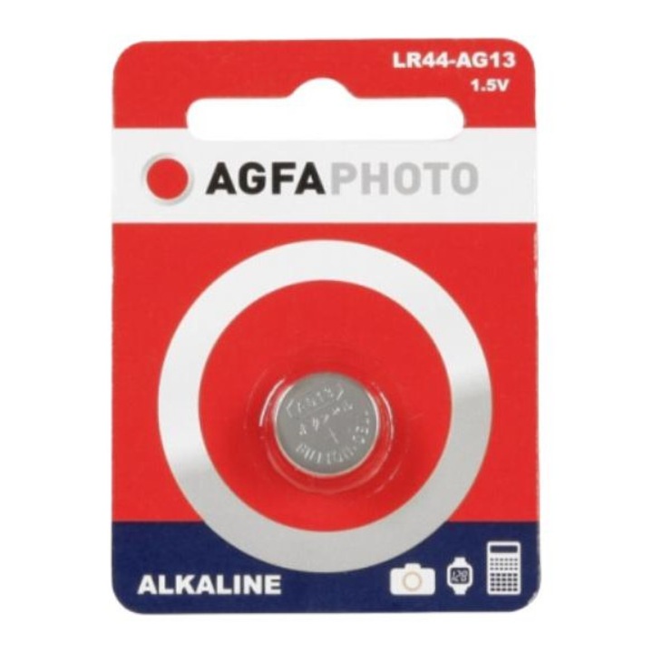 Alkáli elem AgfaPhoto, LR 44 AG 13, 901502