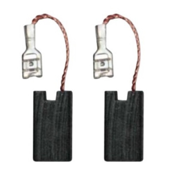 Set 2 perii colectoare, Dedra, Pentru fierastrau circular DED7925 (YSG019), 18x9.9x5.9mm