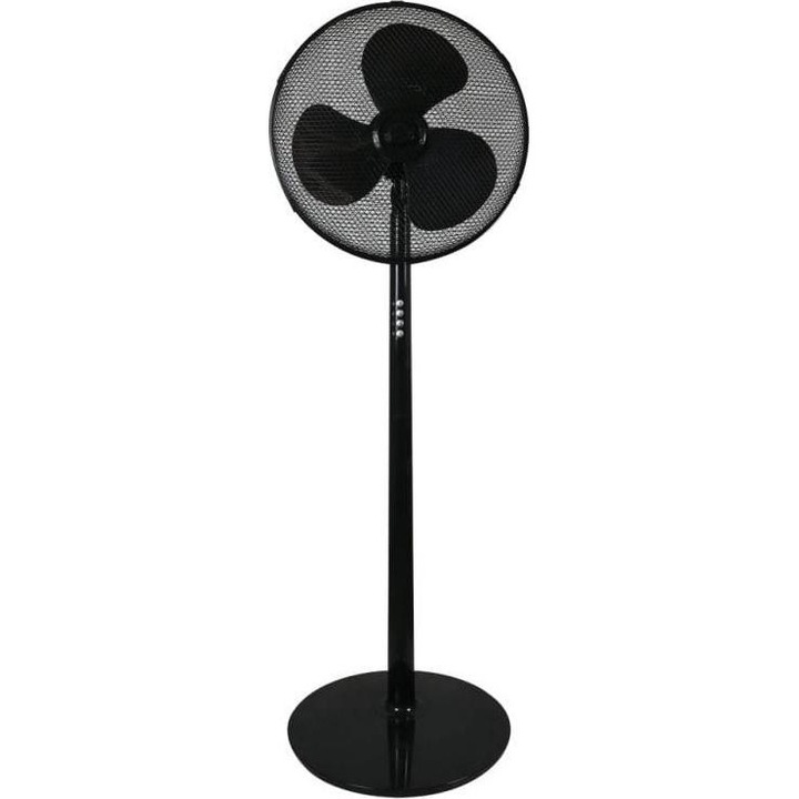 Крачен вентилатор Dedra Fan, 40W, черен
