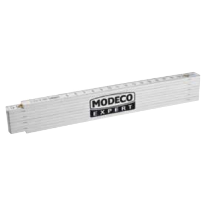 Banda pliabila, Modeco, PVC 2m (MN-80-162), Alb