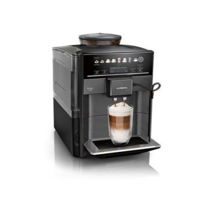 Espressor automat, Siemens, 1500W, 15 bar, 1.7l, Negru