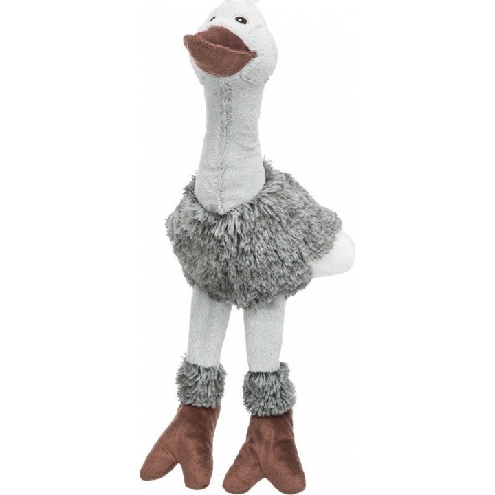Jucarie animale, Trixie, 53 cm, Gri