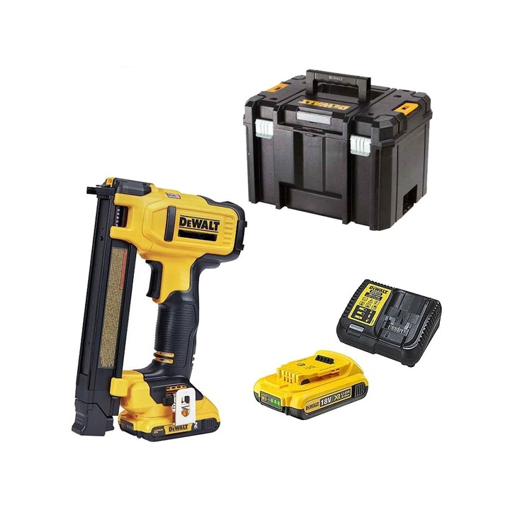 DeWalt DCN701D2-QW 18V szegező akkuval és töltővel