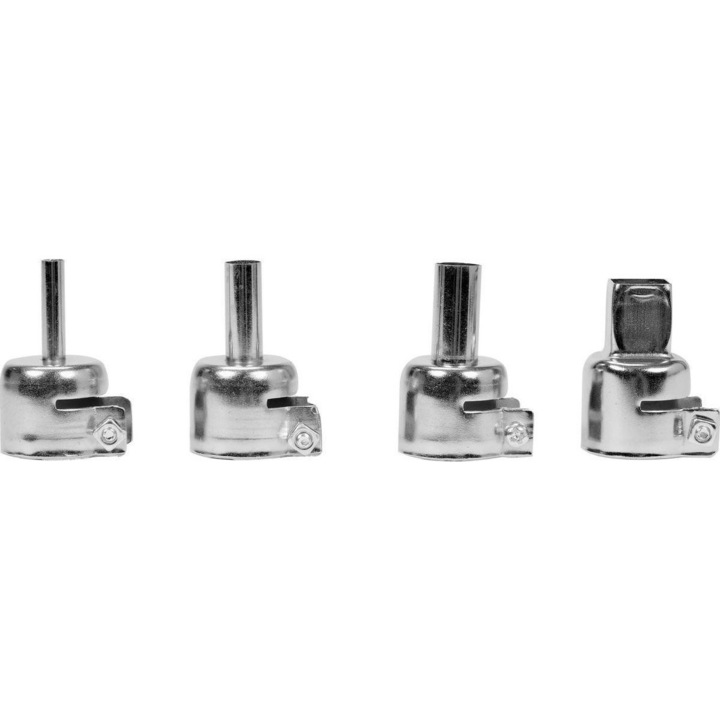 Set 4 duze pentru suflanta cu aer cald, Yato, Otel, Gri