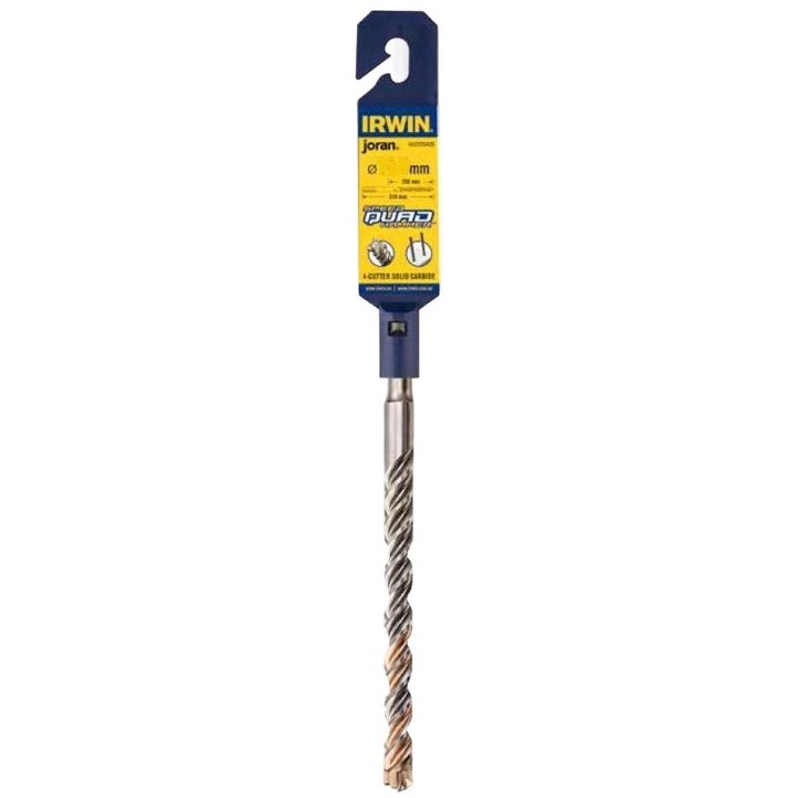 Burghiu pentru beton Speedhammer Quad, Irwin, SDS+, 5mm, Argintiu