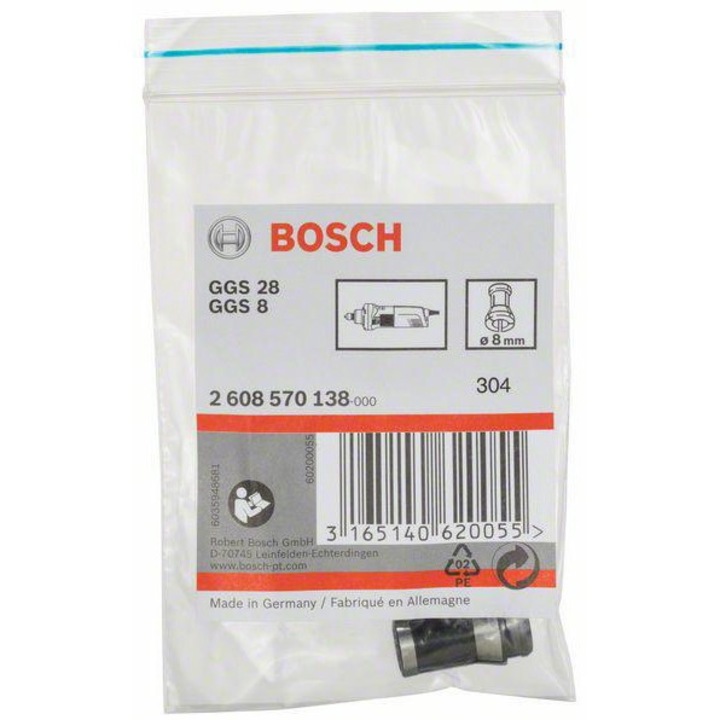Cilindru pentru polizor, Bosch, 8 mm