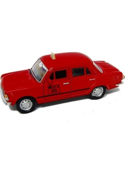 Кола играчка Welly, Метал, Червена