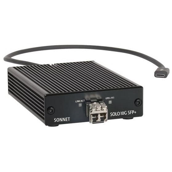 Adaptor Ethernet, Sonnet, Solo 10G Thunderbolt 3 la SFP10+ Base-T