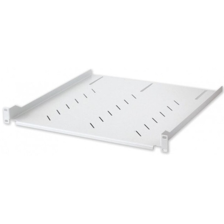 Rack, Intellinet, перфориран дизайн, 1U, 470 mm, 19", сив