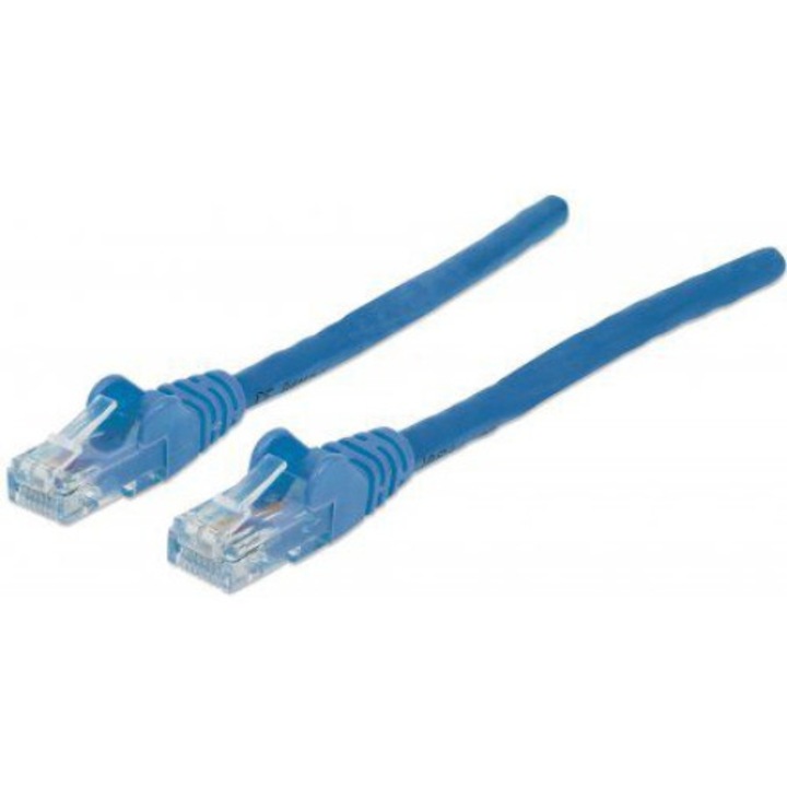 PatchCord Kábel, Intellinet, PVC, kék, 0,5 m