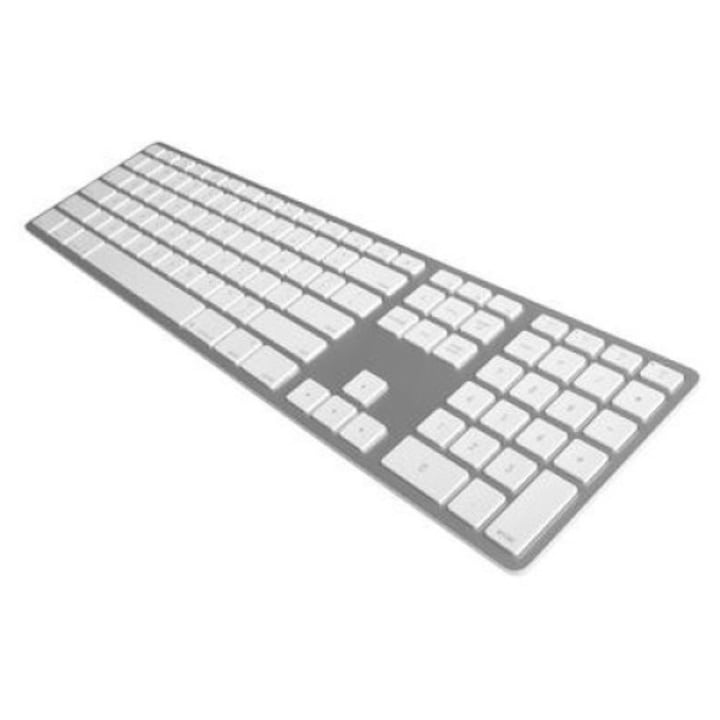 Tastatura mecanica ARMAGGEDDON MKA-7C 2024, iluminare rosie, switch-uri liniare, alb
