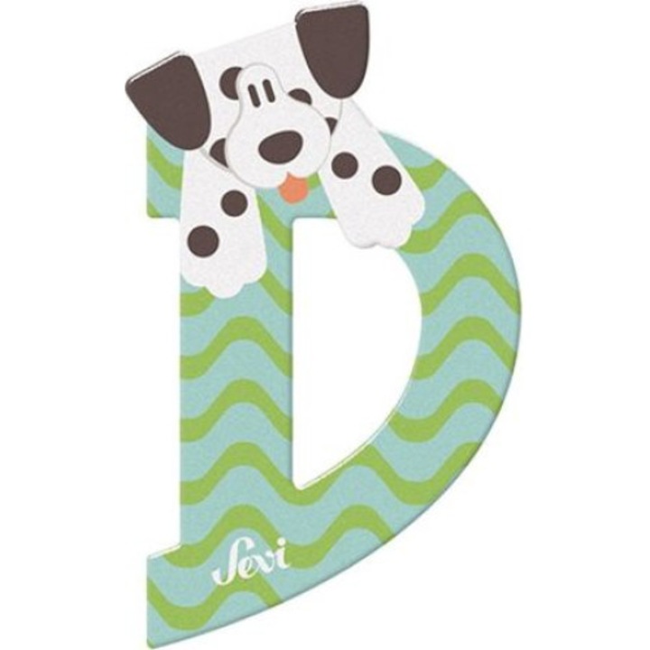 Litera din lemn, Sevi, Model D, 3 ani+, Multicolor