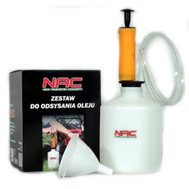 Olajelszívó készlet, Nac, 1,6 l