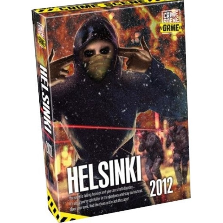 Társasjáték Krimi színhely: Helsinki, Tactic, 2012, Többszínű