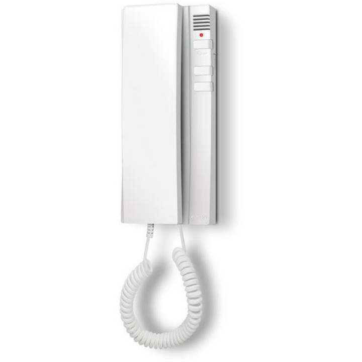 Цифров домофон с 3 бутона, Elfon, Бял