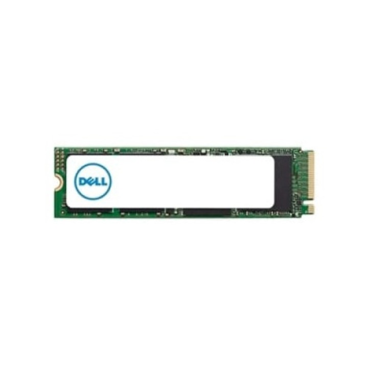 SSD, Dell, 256GB, M.2, PCIe, бяло/зелено