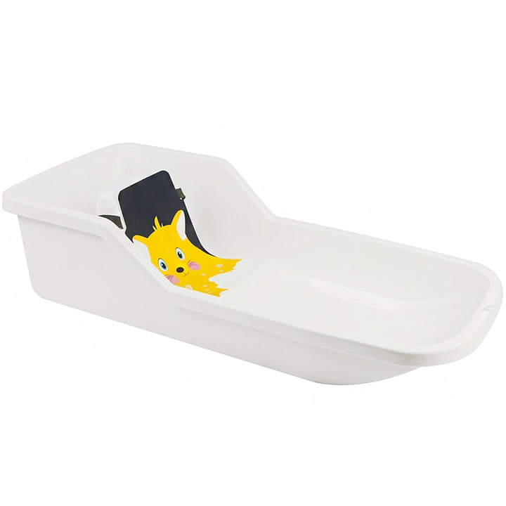 Sanie copii, Polietilena, Alb