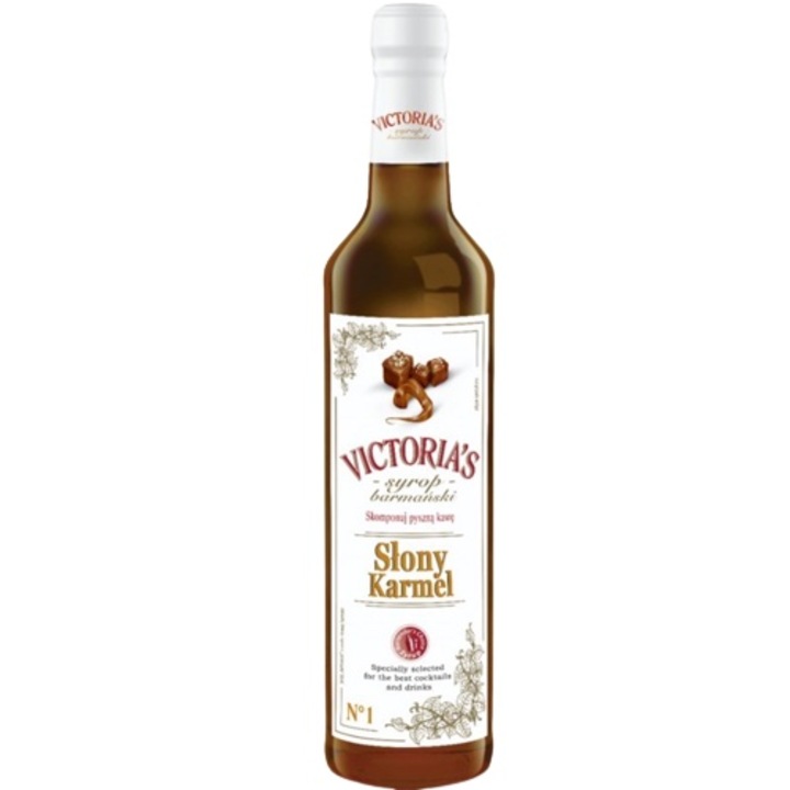 Victoria's Salted Caramel sirop barman 490 ml