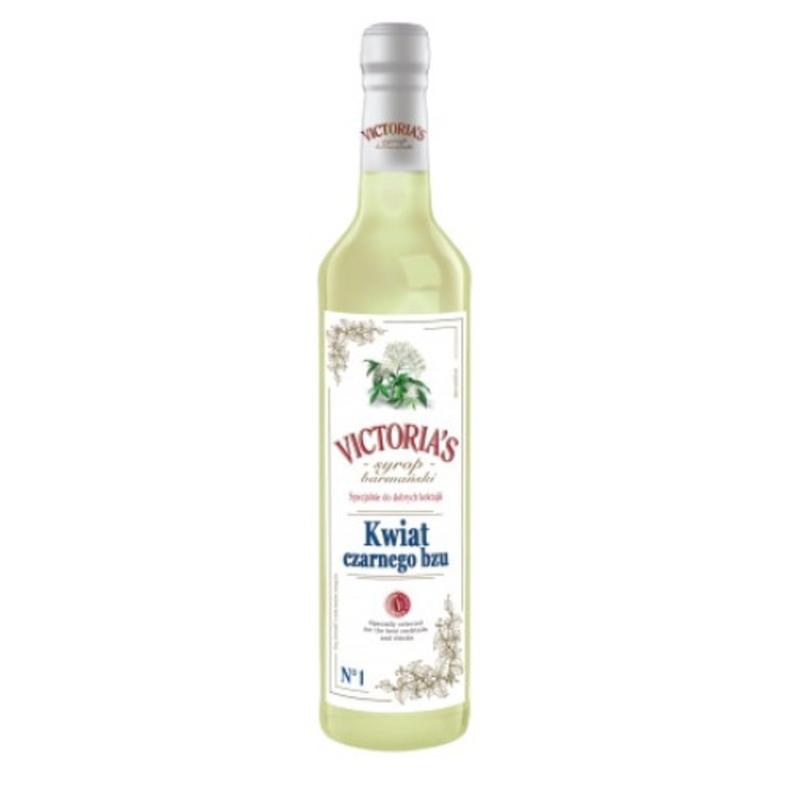 Victoria's Elderflower sirop barman 490 ml