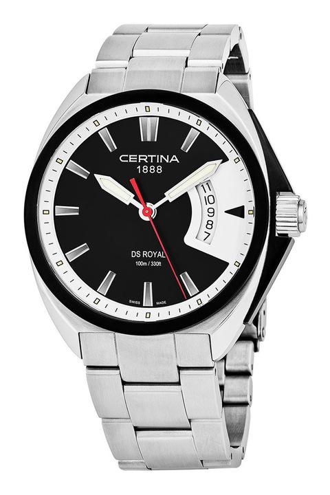 Certina, Rozsdamentes acél karóra, Ezüstszín