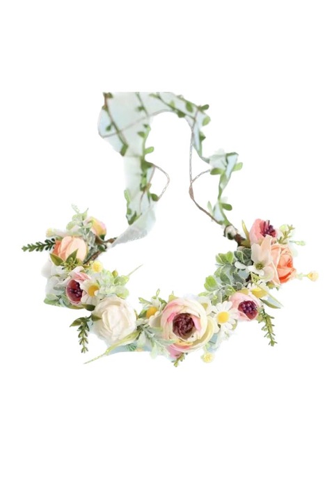 Дамски венец за коса Carla Naukrak, Универсален, Многоцветен