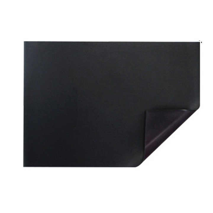 Tabla magnetica neagra Tovbmup, organizator bucatarie, rezistenta la pete, cu markere, pentru frigider