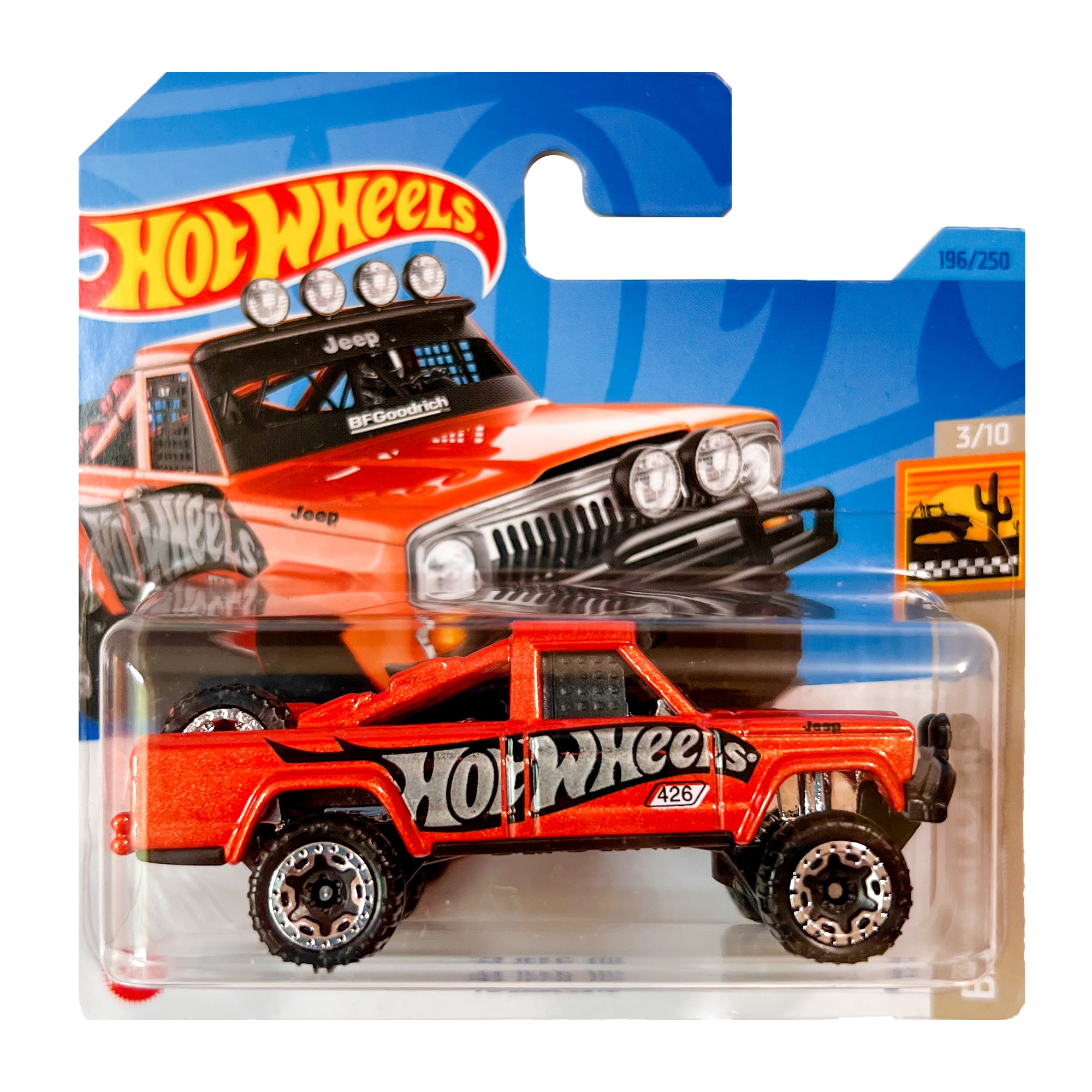 Masinuta metalica Hot Wheels, '73 Jeep J10 1:64, Portocaliu - eMAG.ro