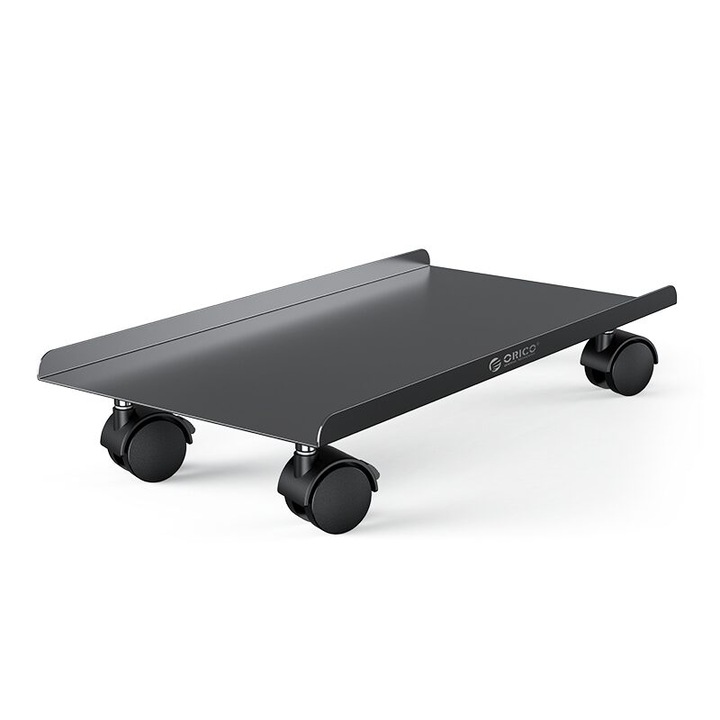 PC egység állvány Orico CPB5 fekete kerekekkel