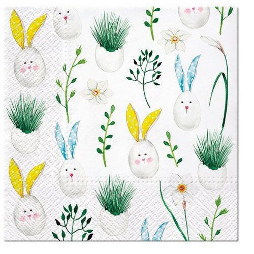 Servetele de hartie, Paw, 33x33cm, 20 buc, Multicolor